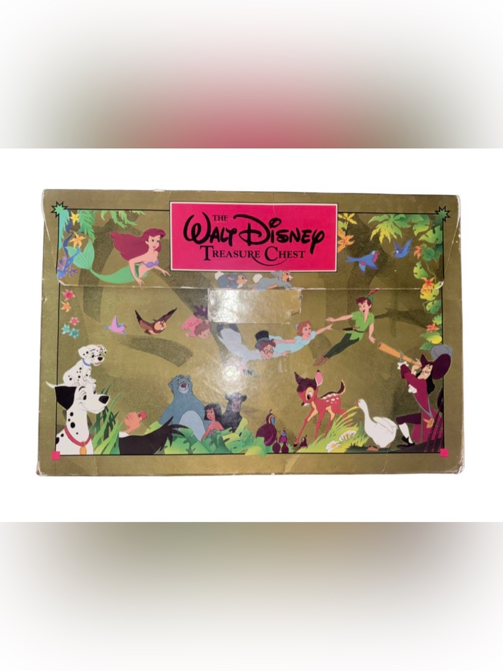 Walt Disney treasure chest with 8 books
